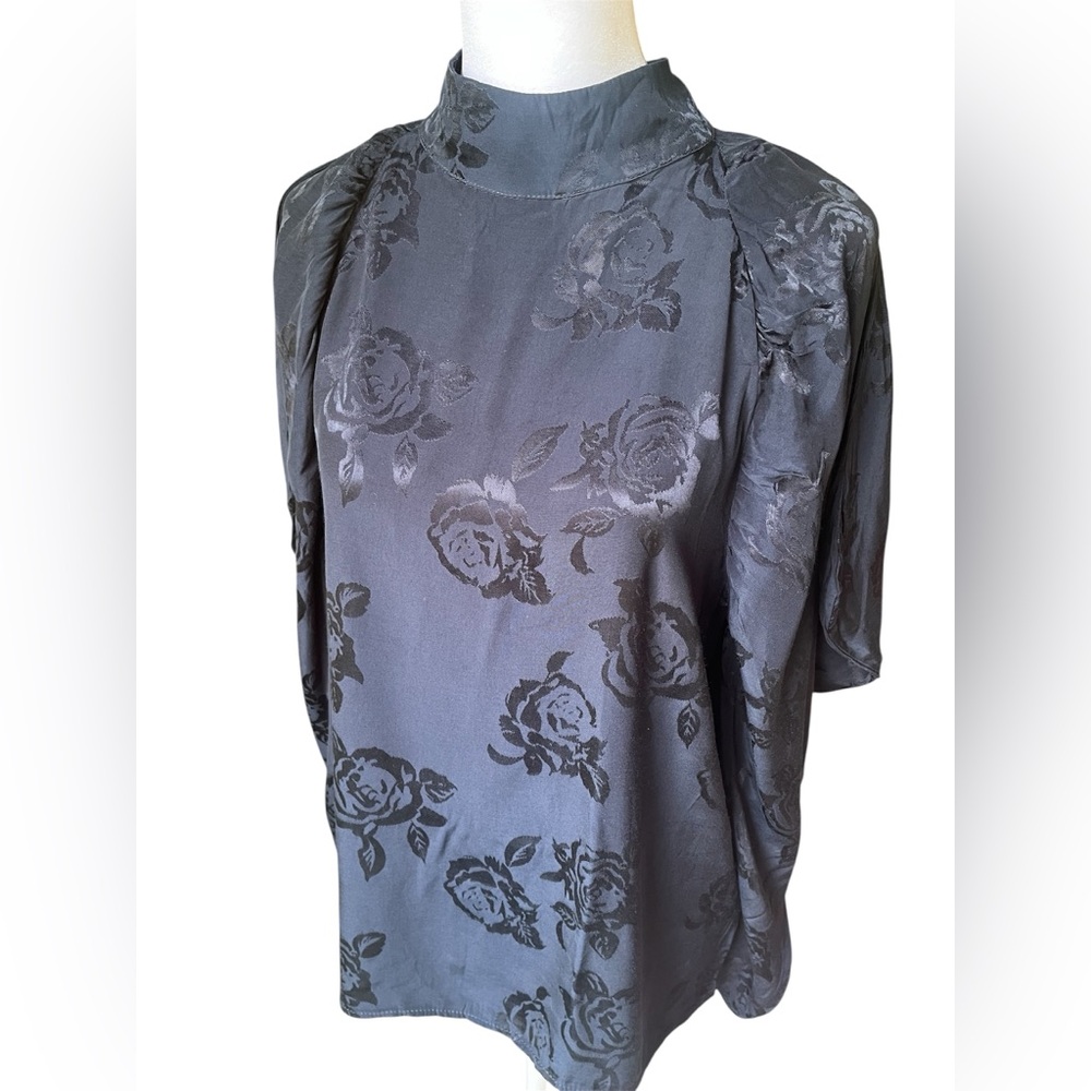 Zara navy Women's Top